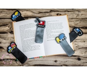 ITH Stickserie - Lesezeichen Baustelle